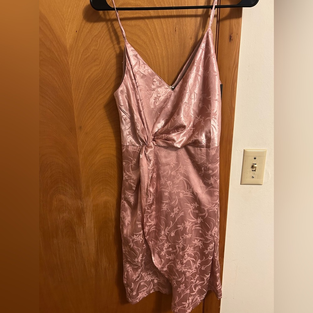 Lulus Elegant Pink Floral Dress